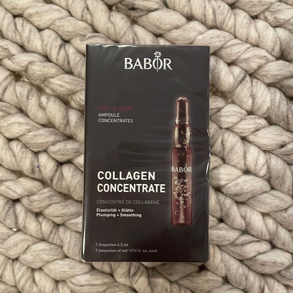 Babor collagen concentrate 7 count ampoules